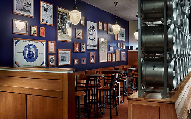 Hilltop Taproom Interior